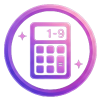 Lebenszahl Rechner - Berechne deine Numerologie Zahl Lebenszahl Rechner - Taschenrechner Symbol